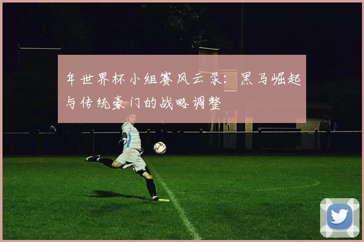 年世界杯小组赛风云录：黑马崛起与传统豪门的战略调整